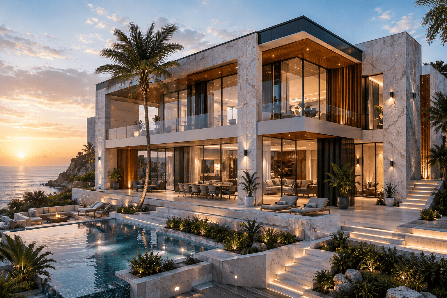 تصميم وبناء الفلل الفاخرة في المدن الساحلية بجدة بأحدث المعايير الهندسية مع شركة حنيكة إس.